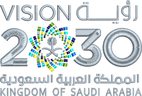 Saudi Vision 2030 Embroidery