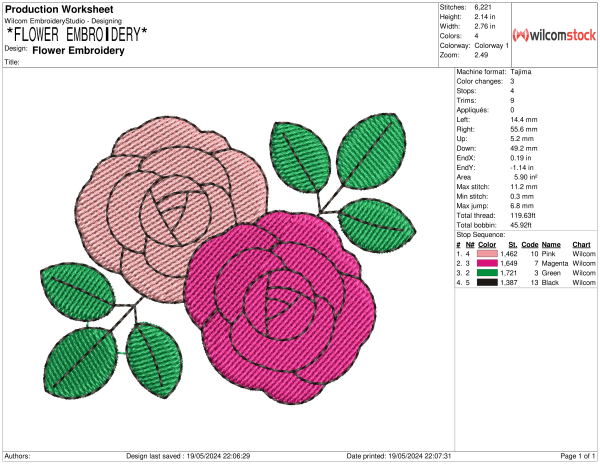 Flower Embroidery