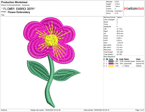 Flower Embroidery