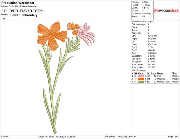 Flower Embroidery