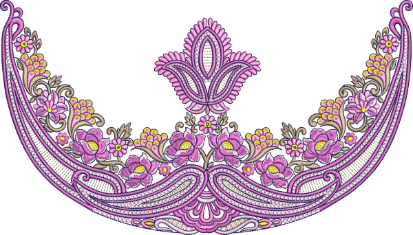 Lace Beautiful look Embroidery Design