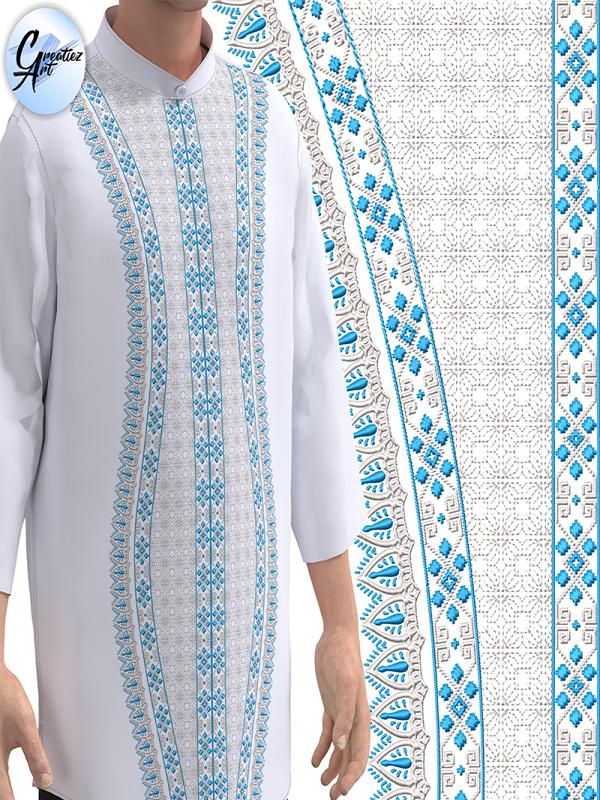 Embroidery Neck and Blekster