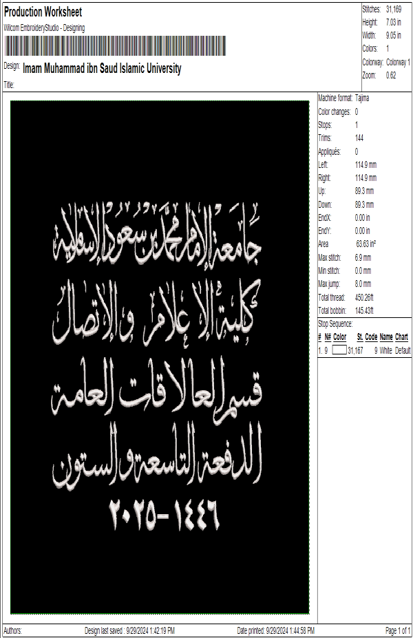 Saud Islamic University