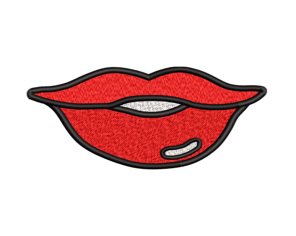 The Lady is Sexy Red Lips