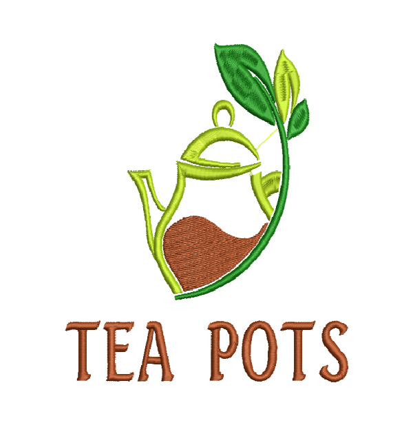 Teapot Clipart Embroidery Free