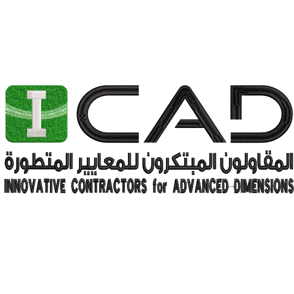 icad Company Logo Embroidery