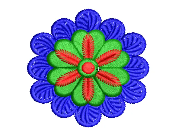 Free Flower EMB Elements
