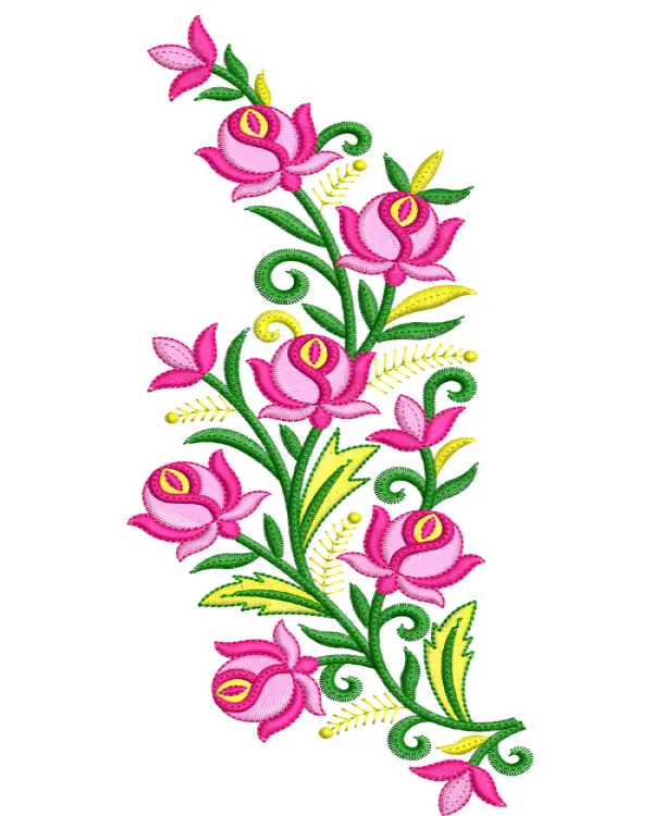 Flower EMB Elements Free