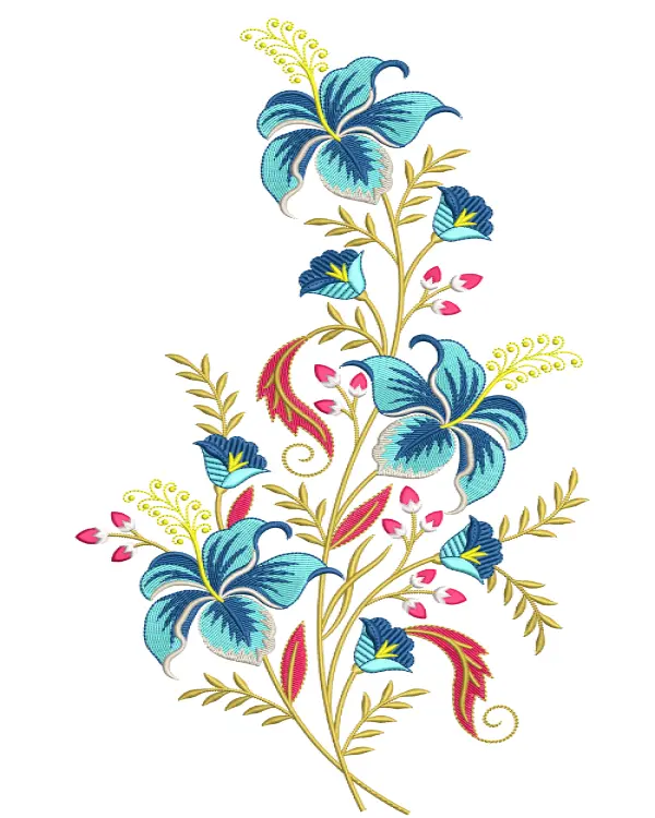 Free New Flower EMB Elements 2025