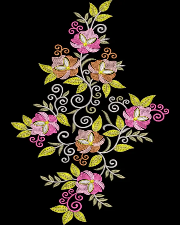 Free New Flower EMB Elements