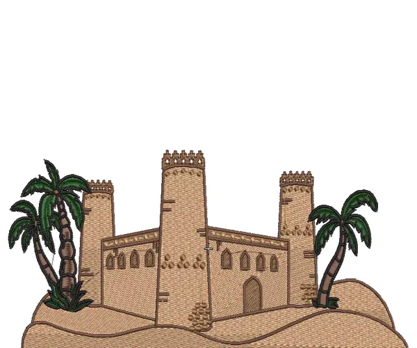 Masmak Palace city  in Saudi Arabia