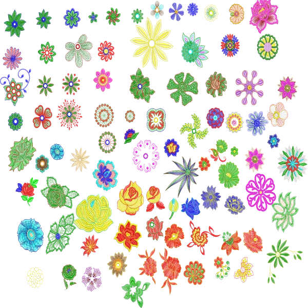 Embroidery Elements Collection