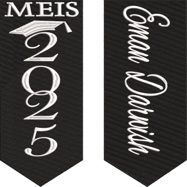 2025 Graduation scarf