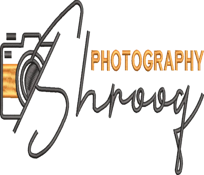 photography logo embroidery design