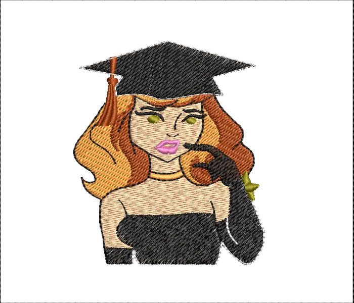 Daphne Blake embroidery design